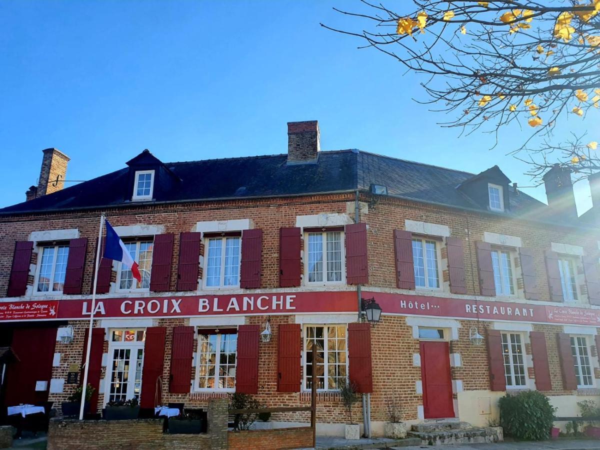 Croix Blanche De Sologne Hotel Chaumont-sur-Tharonne Buitenkant foto
