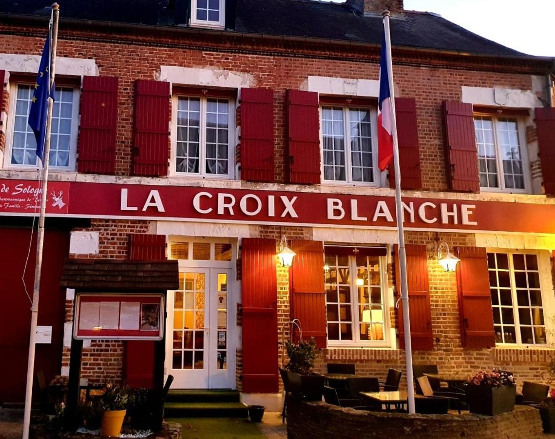 Croix Blanche De Sologne Hotel Chaumont-sur-Tharonne Buitenkant foto